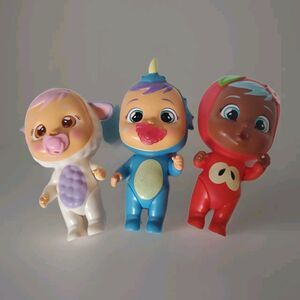 Cry Babies 4" Dolls IMC Toys Lammy Tina Scented Apple Set Of 3